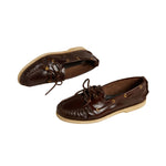 Golden Goose Boat Mocassin - Vermillion