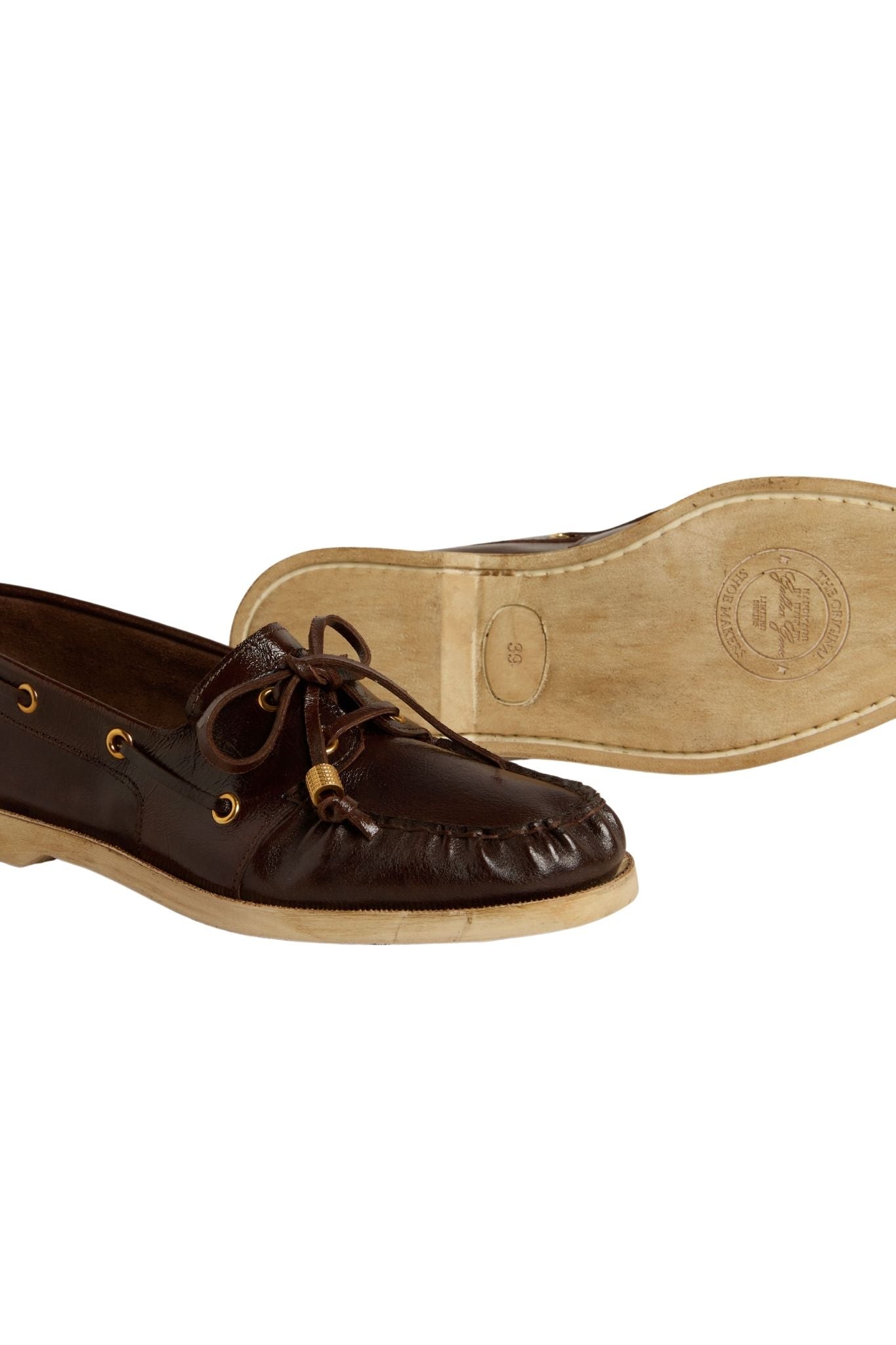 Golden Goose Boat Mocassin - Vermillion