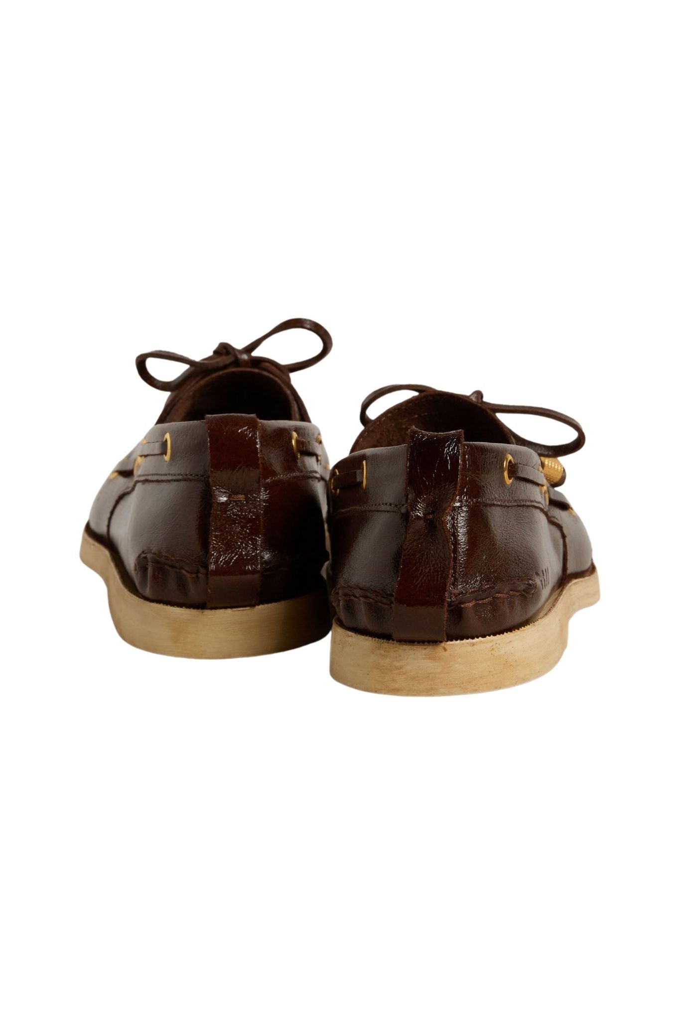 Golden Goose Boat Mocassin - Vermillion