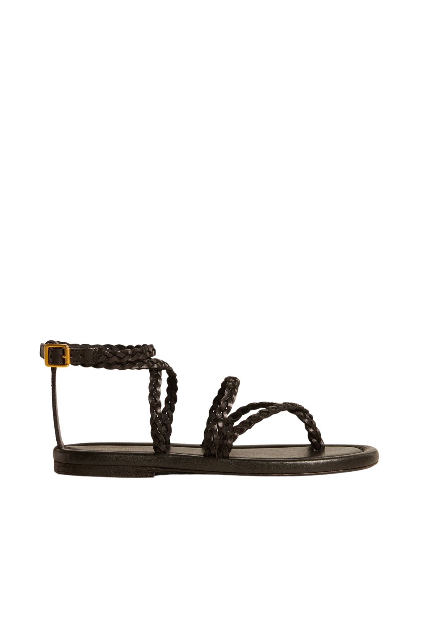 Golden Goose Braided Leather Sandal - Vermillion