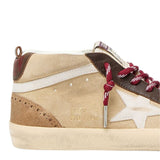 Golden Goose Mid Star - Vermillion