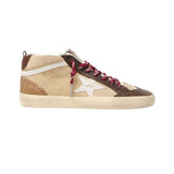 Golden Goose Mid Star - Vermillion