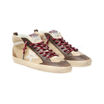 Golden Goose Mid Star - Vermillion