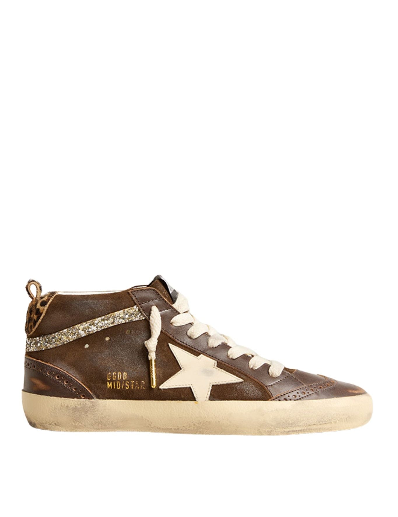 Golden Goose Mid Star Sneakers - Vermillion