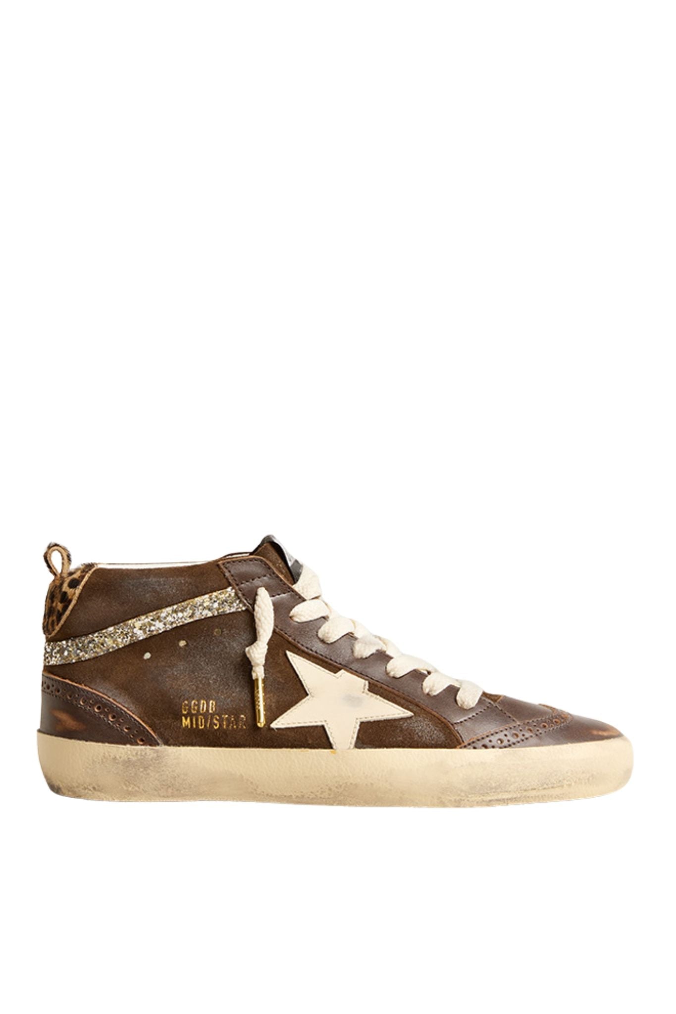 Golden Goose Mid Star Sneakers - Vermillion