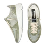 Golden Goose Running And Suede Upper - Vermillion
