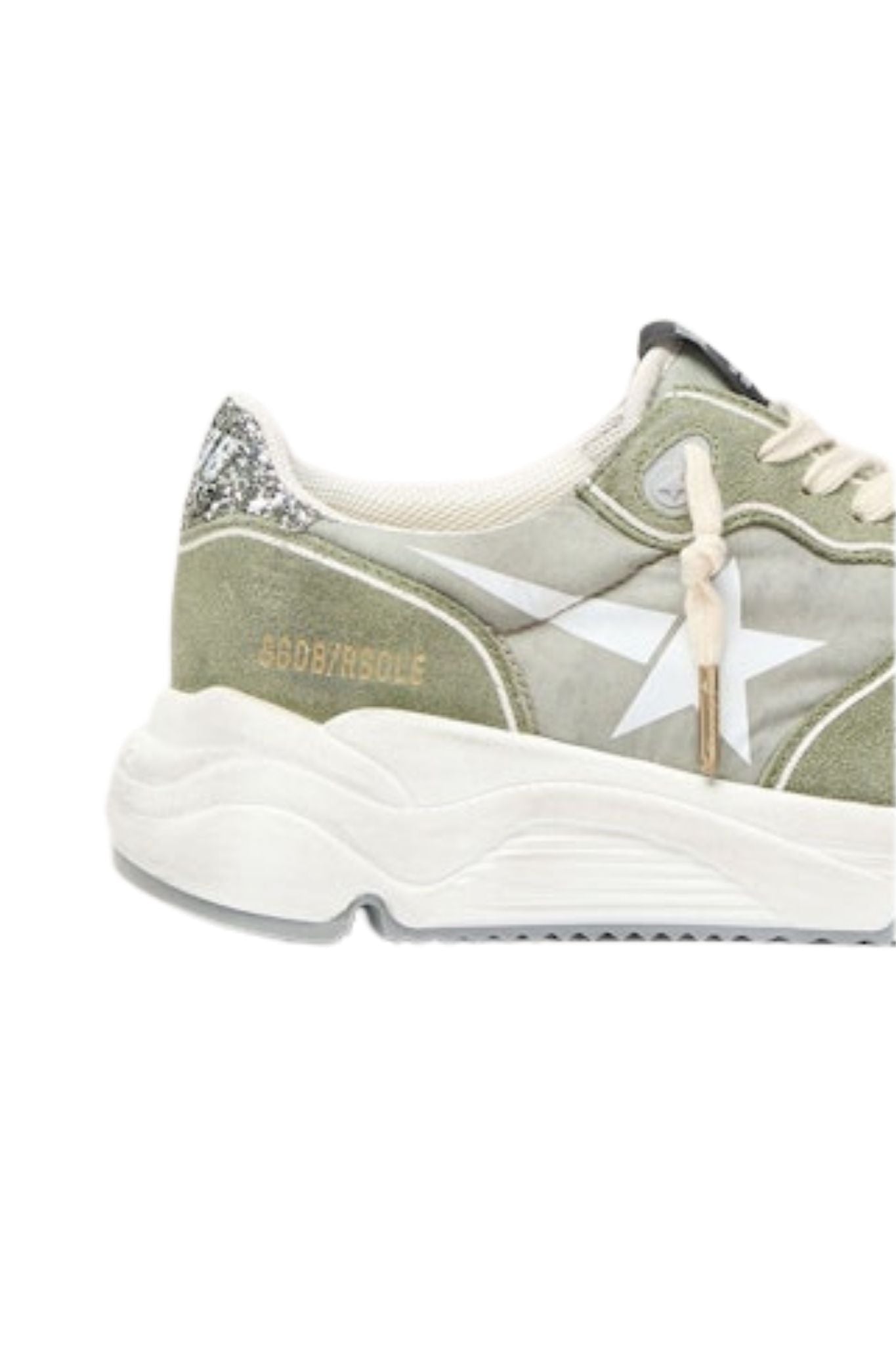 Golden Goose Running And Suede Upper - Vermillion