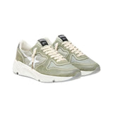 Golden Goose Running And Suede Upper - Vermillion