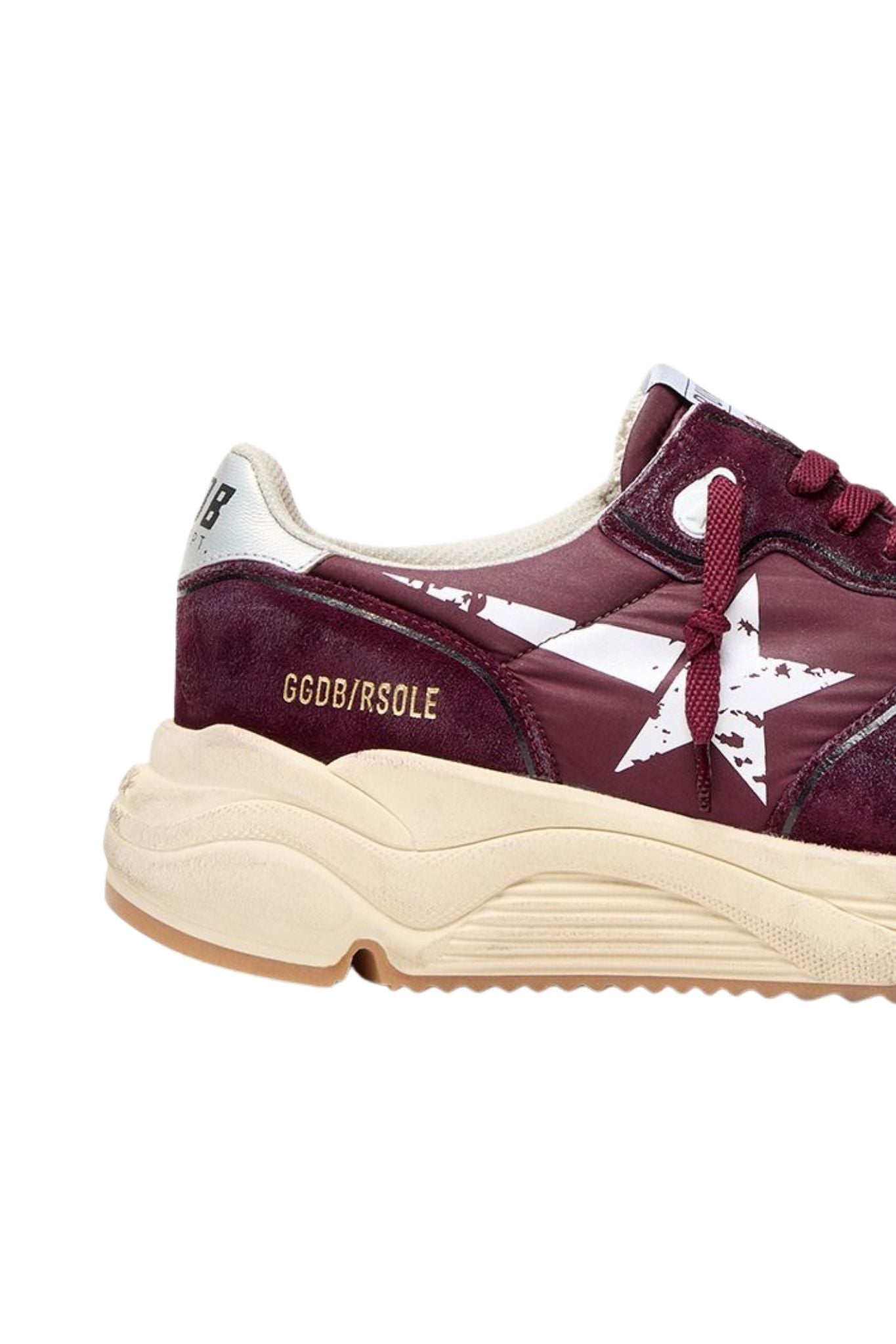 Golden Goose Running Nylon Upper - Vermillion