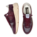 Golden Goose Running Nylon Upper - Vermillion