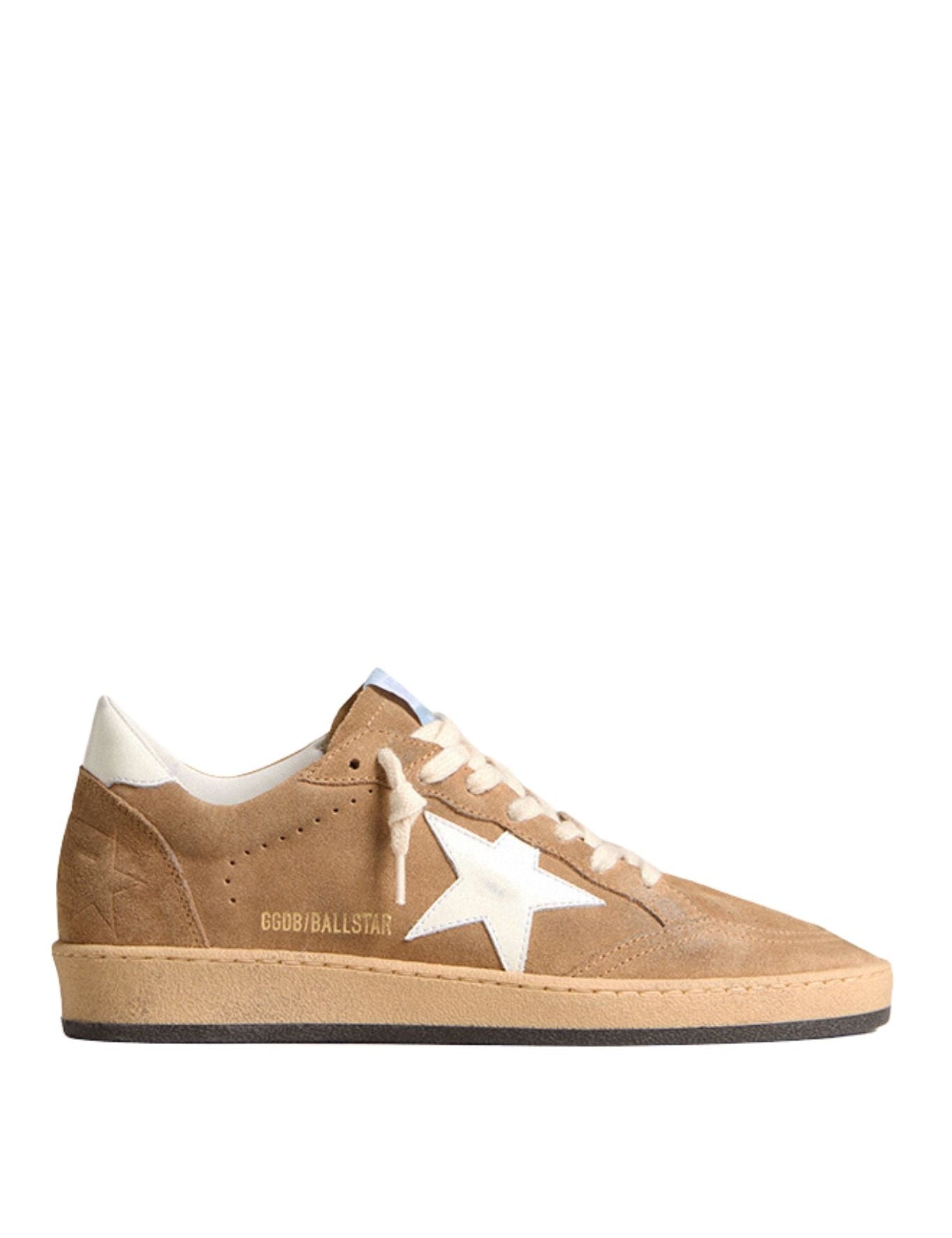 Golden Goose Suede Ball Star Sneakers - Vermillion