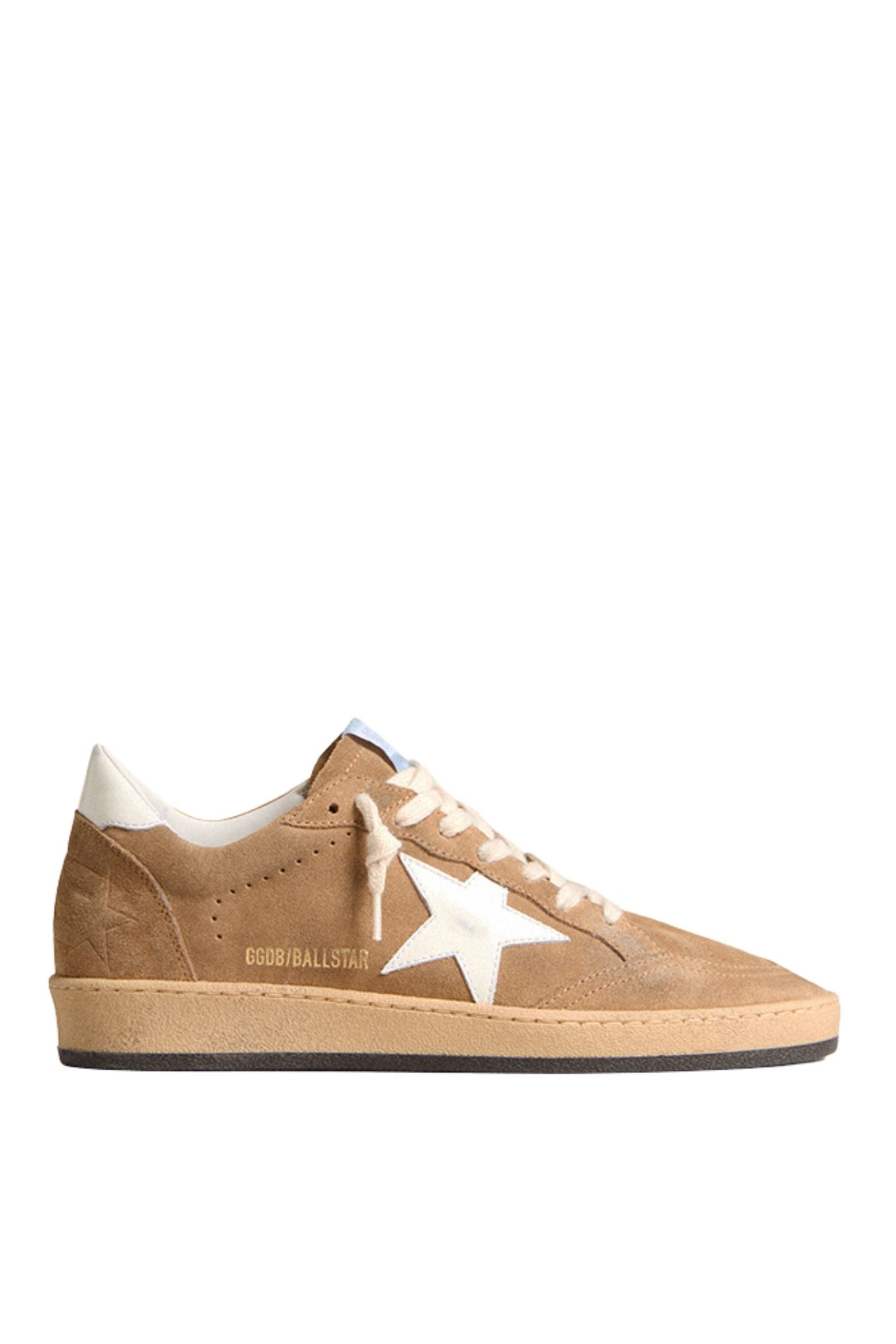 Golden Goose Suede Ball Star Sneakers - Vermillion