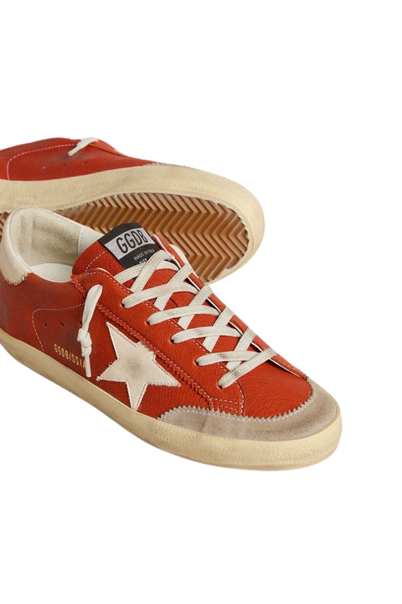 Golden Goose Super Star Sneaker - Vermillion
