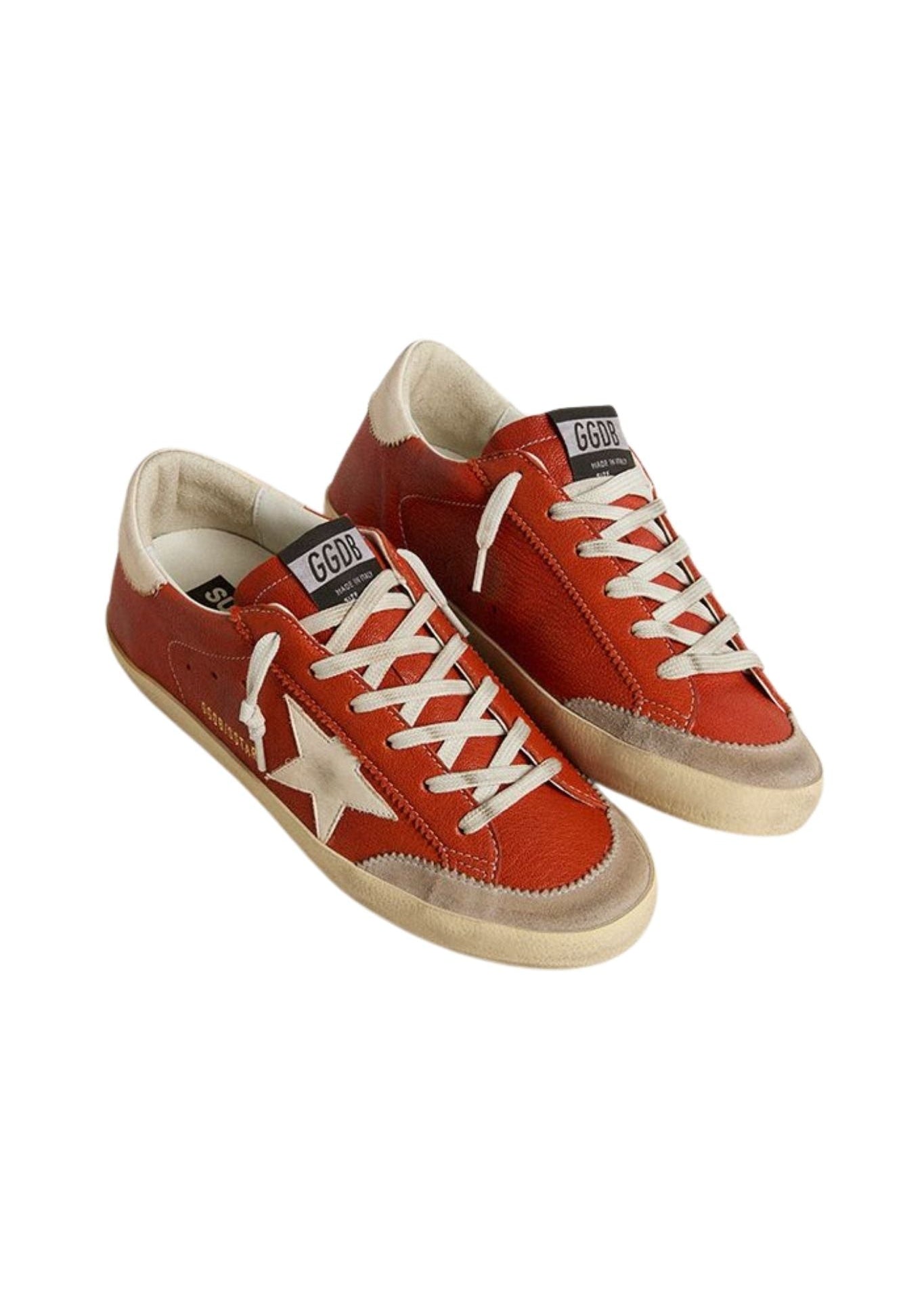 Golden Goose Super Star Sneaker - Vermillion