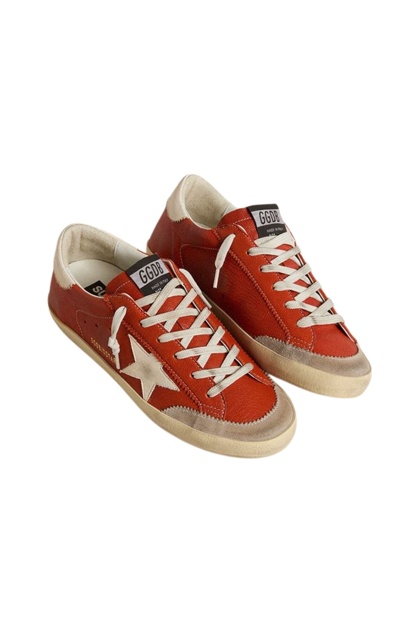 Golden Goose Super Star Sneaker - Vermillion