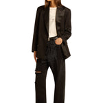 Golden Goose Tuxedo Boyfriend Jacket - Vermillion