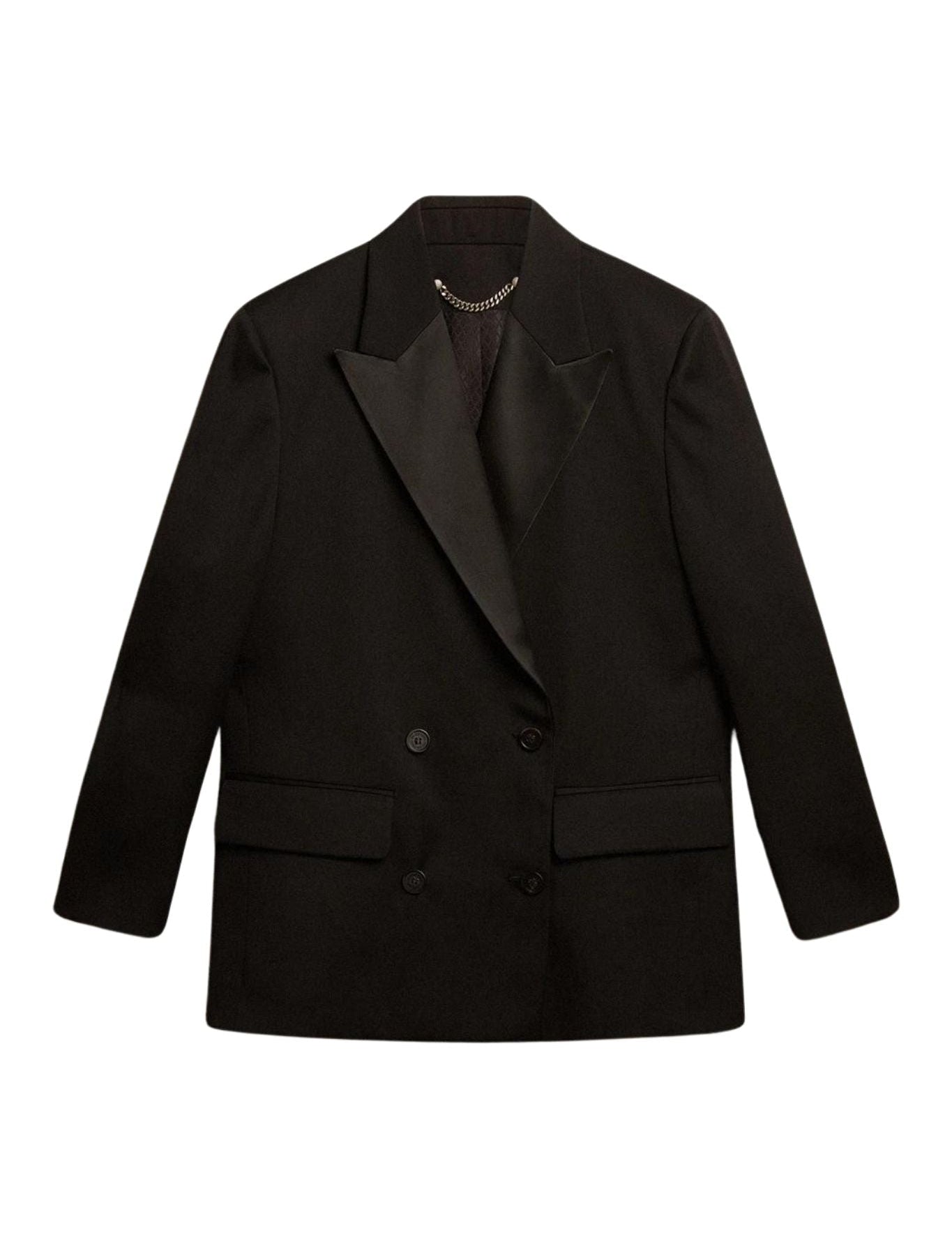 Golden Goose Tuxedo Boyfriend Jacket - Vermillion