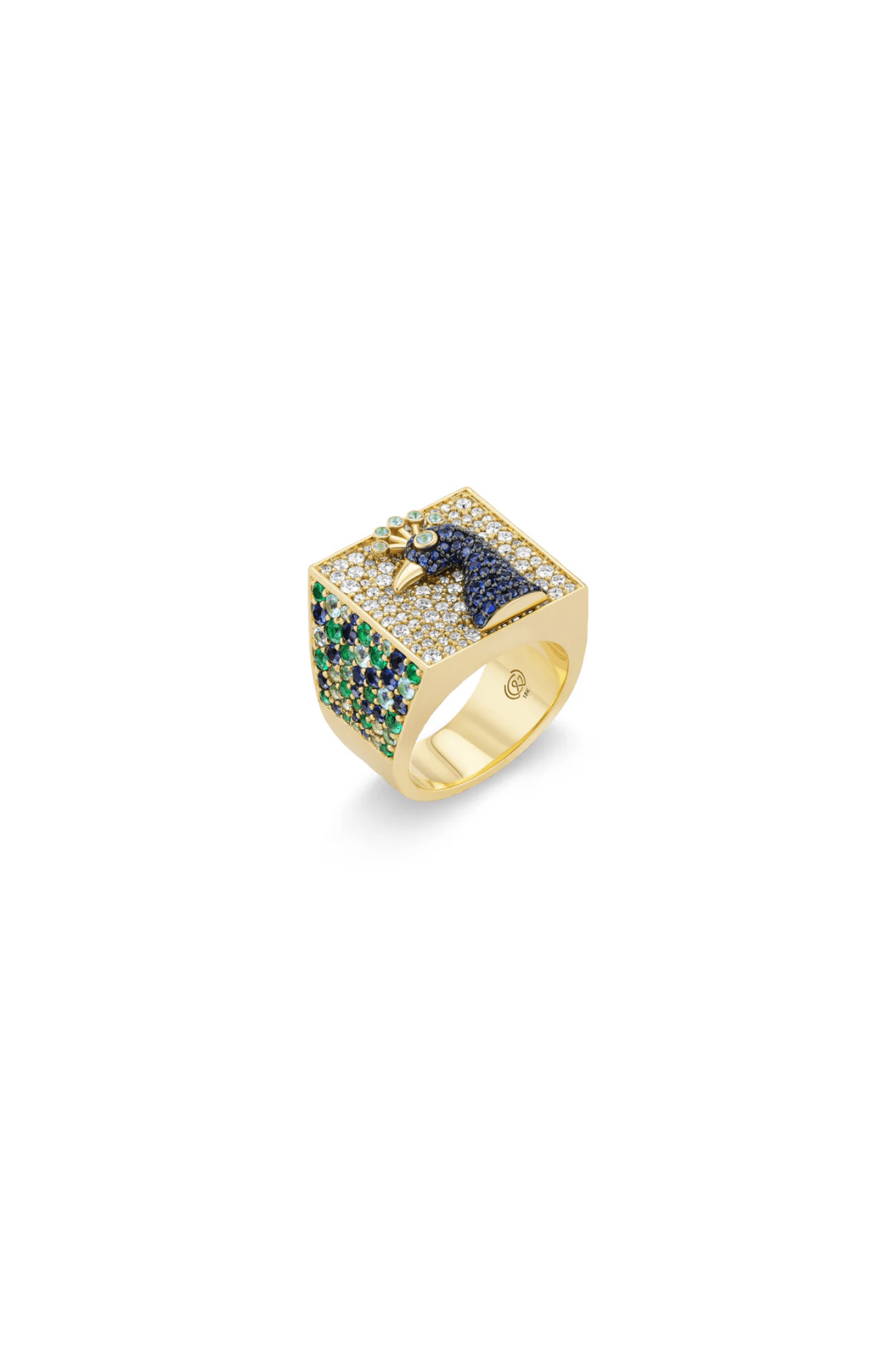 Grace Winfrey FTF Signet Ring - Vermillion