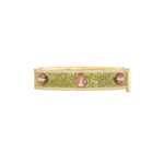 Grace Winfrey Pave Garden Bangle - Vermillion