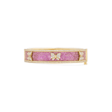 Grace Winfrey Pave Garden Bangle - Vermillion