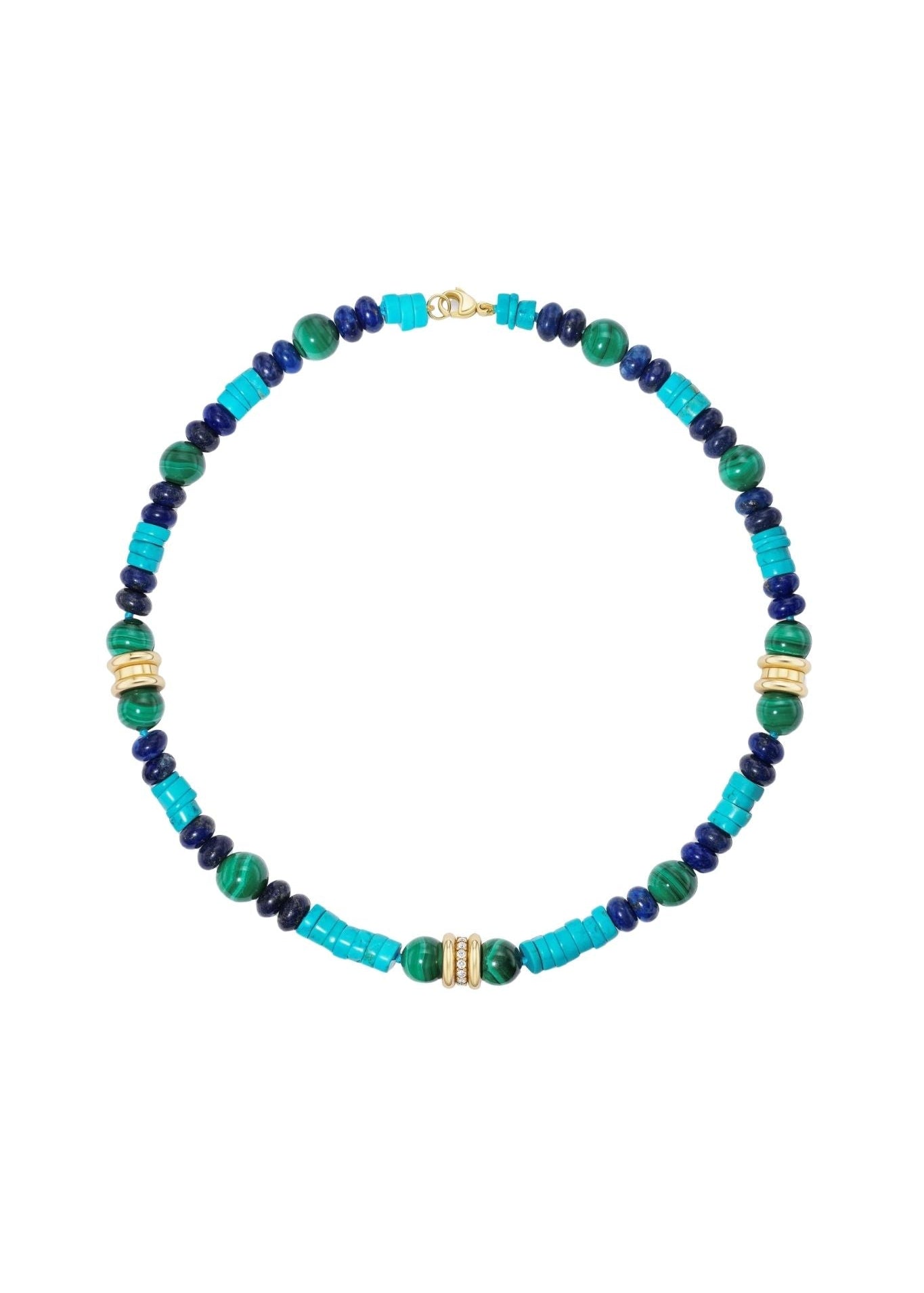 Grace Winfrey Santorini Beaded Necklace - Vermillion