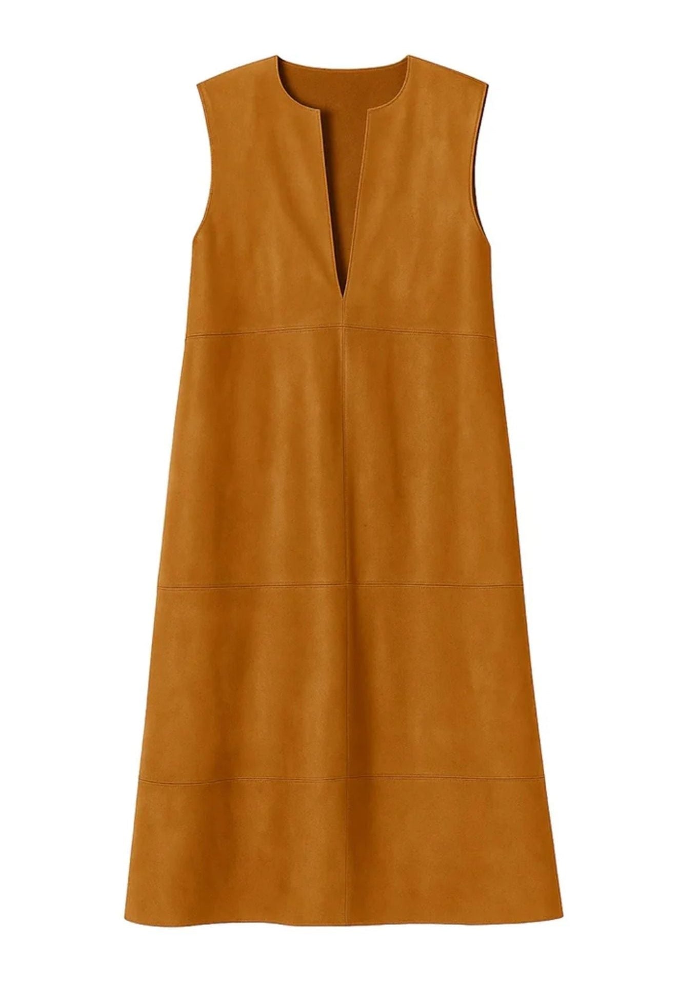 Green Pilot Payton Suede Dress - Vermillion