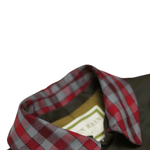 Green Rain Napoli Basildon Collar - Vermillion