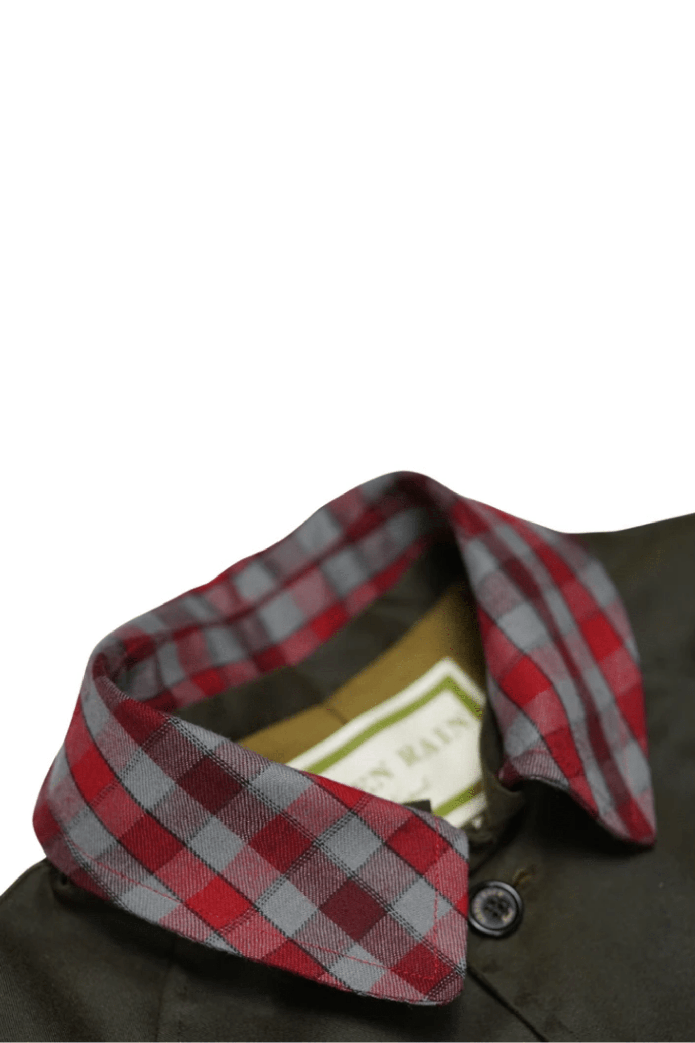 Green Rain Napoli Basildon Collar - Vermillion