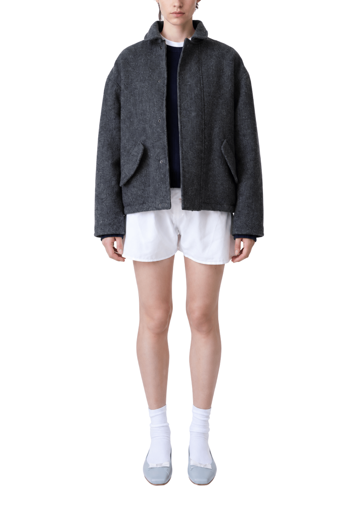 Green Rain Napoli Dado Jacket - Vermillion