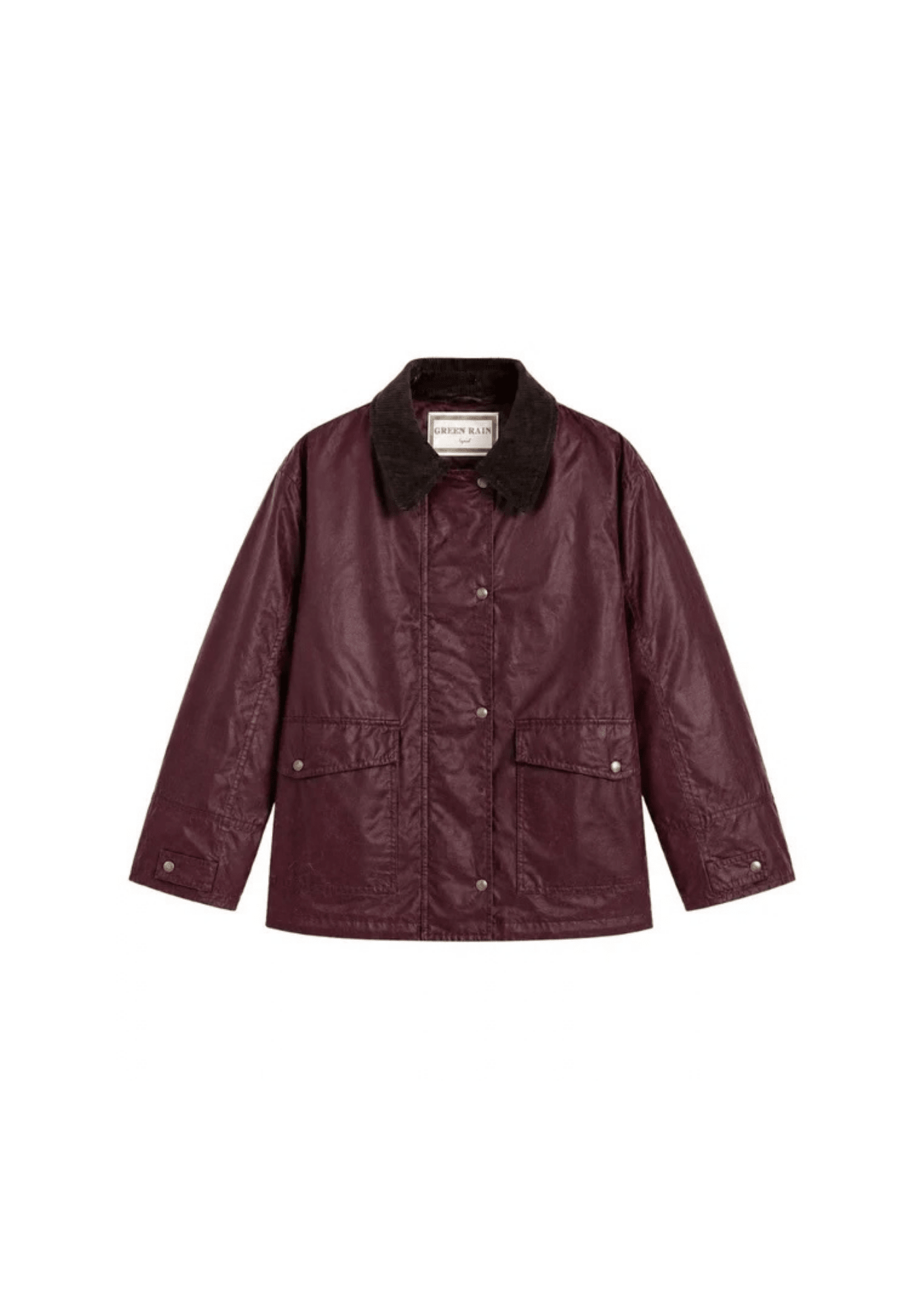 Green Rain Napoli Sam Jacket - Vermillion