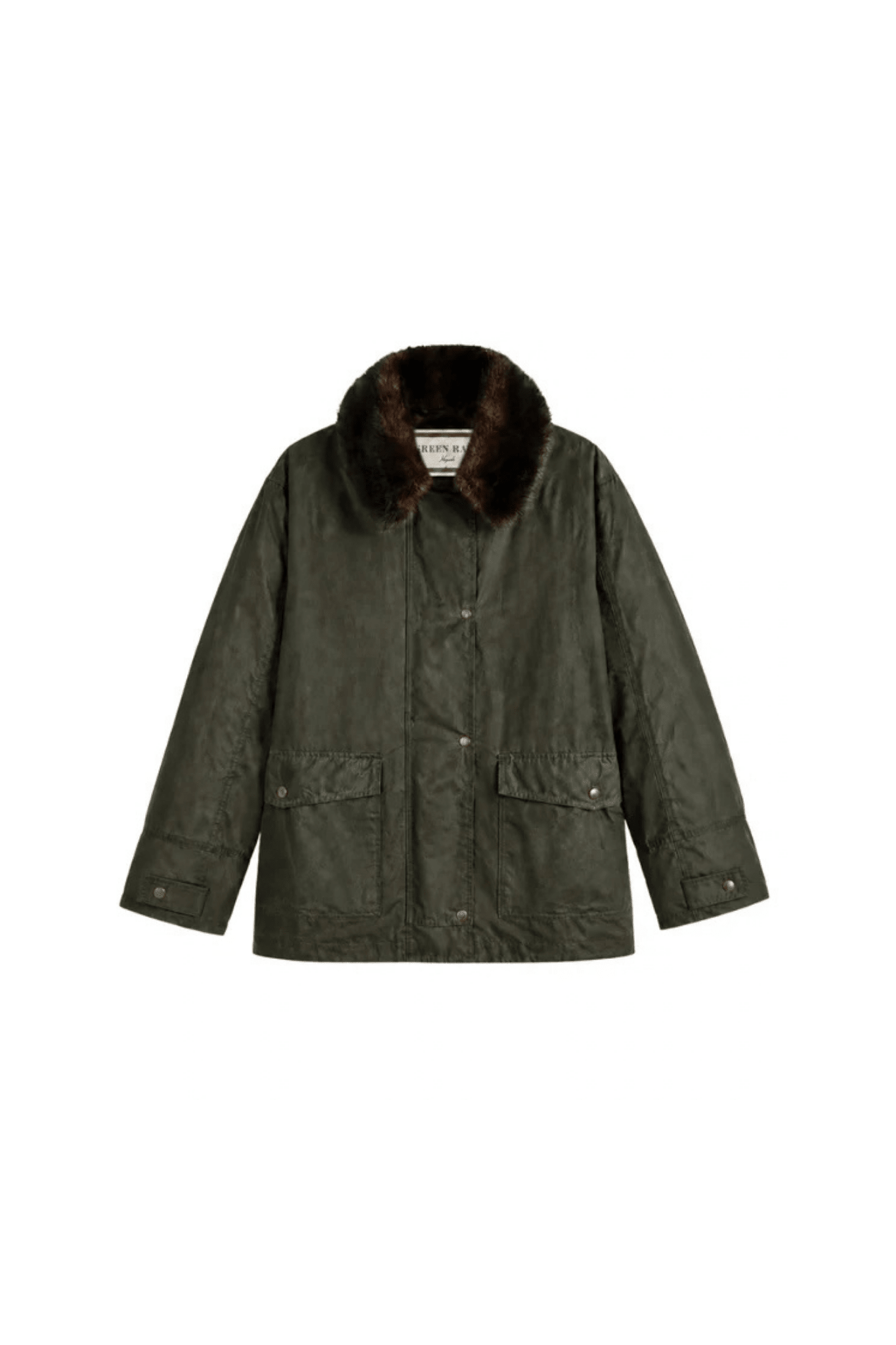 Green Rain Napoli Sam Jacket - Vermillion