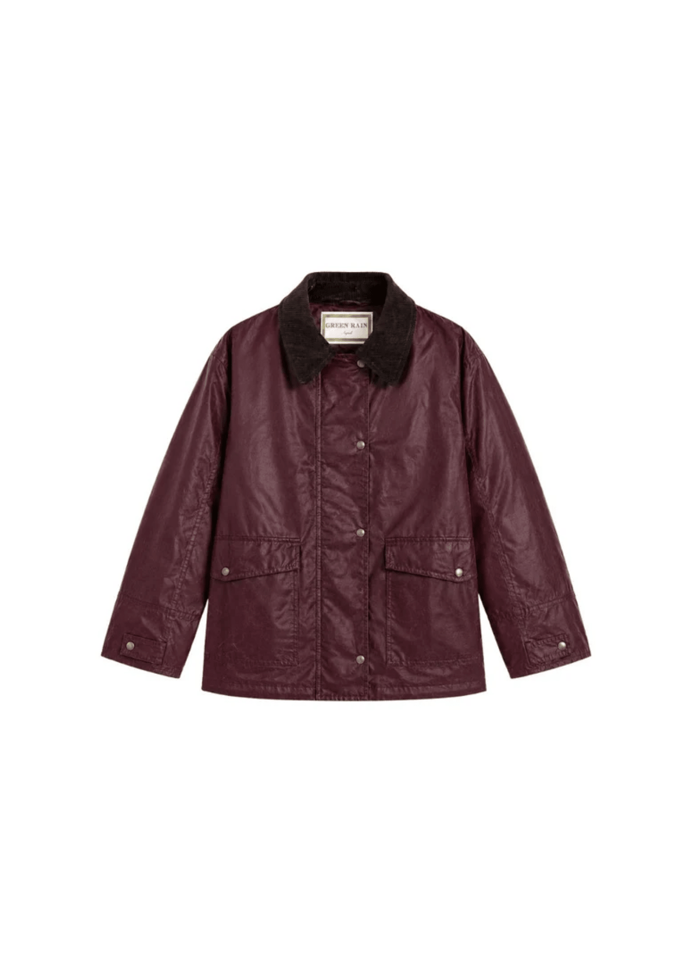 Green Rain Napoli Sam Jacket - Vermillion