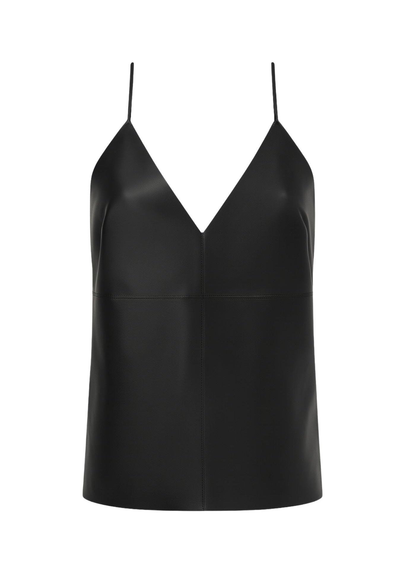 Grenn Pilot Kirby Leather Cami - Vermillion