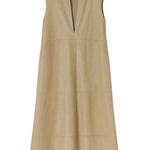 Grenn Pilot Payton Suede Dress - Vermillion