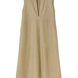 Grenn Pilot Payton Suede Dress - Vermillion