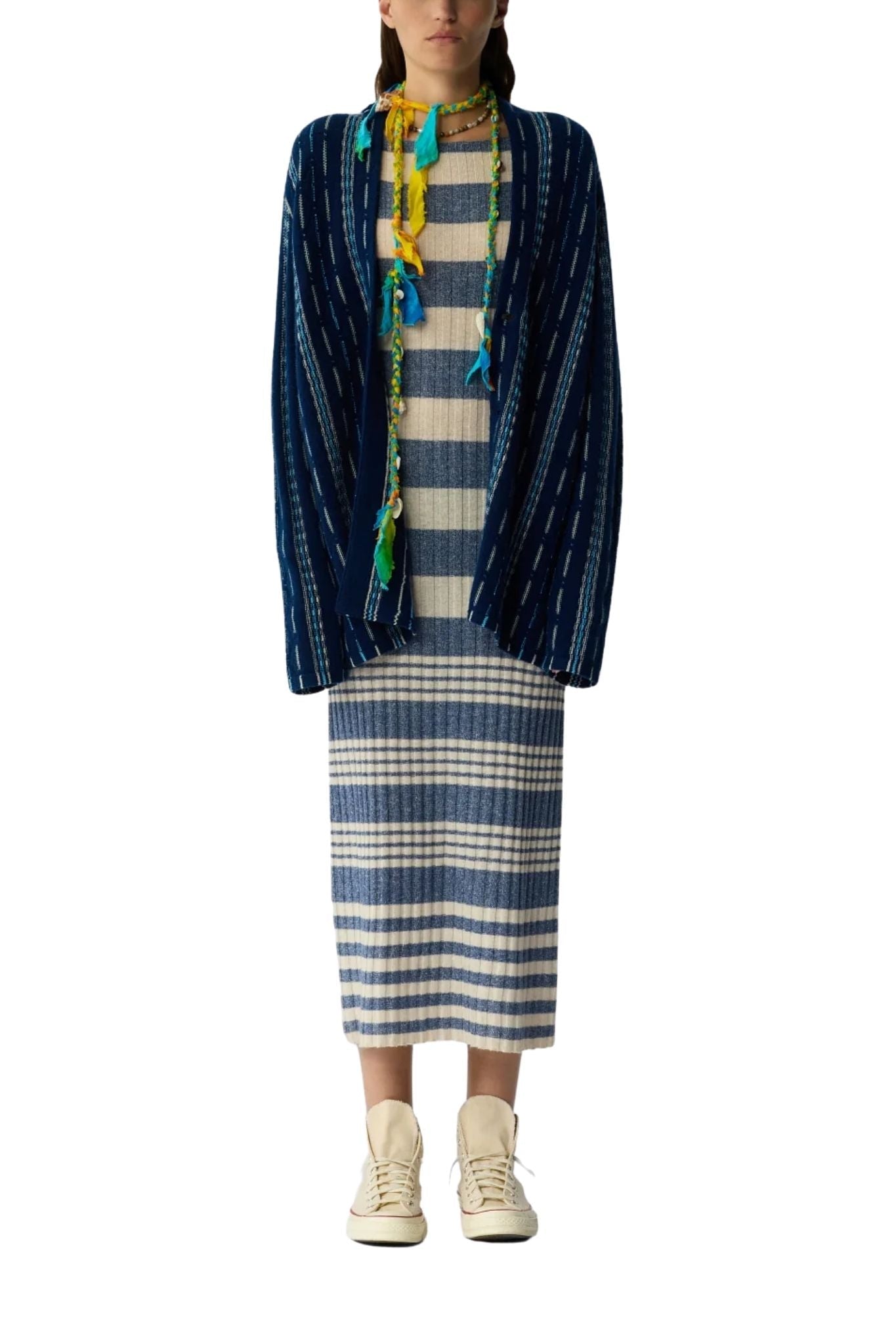 Guest in Residence Baja Everywear Cardigan - Vermillion