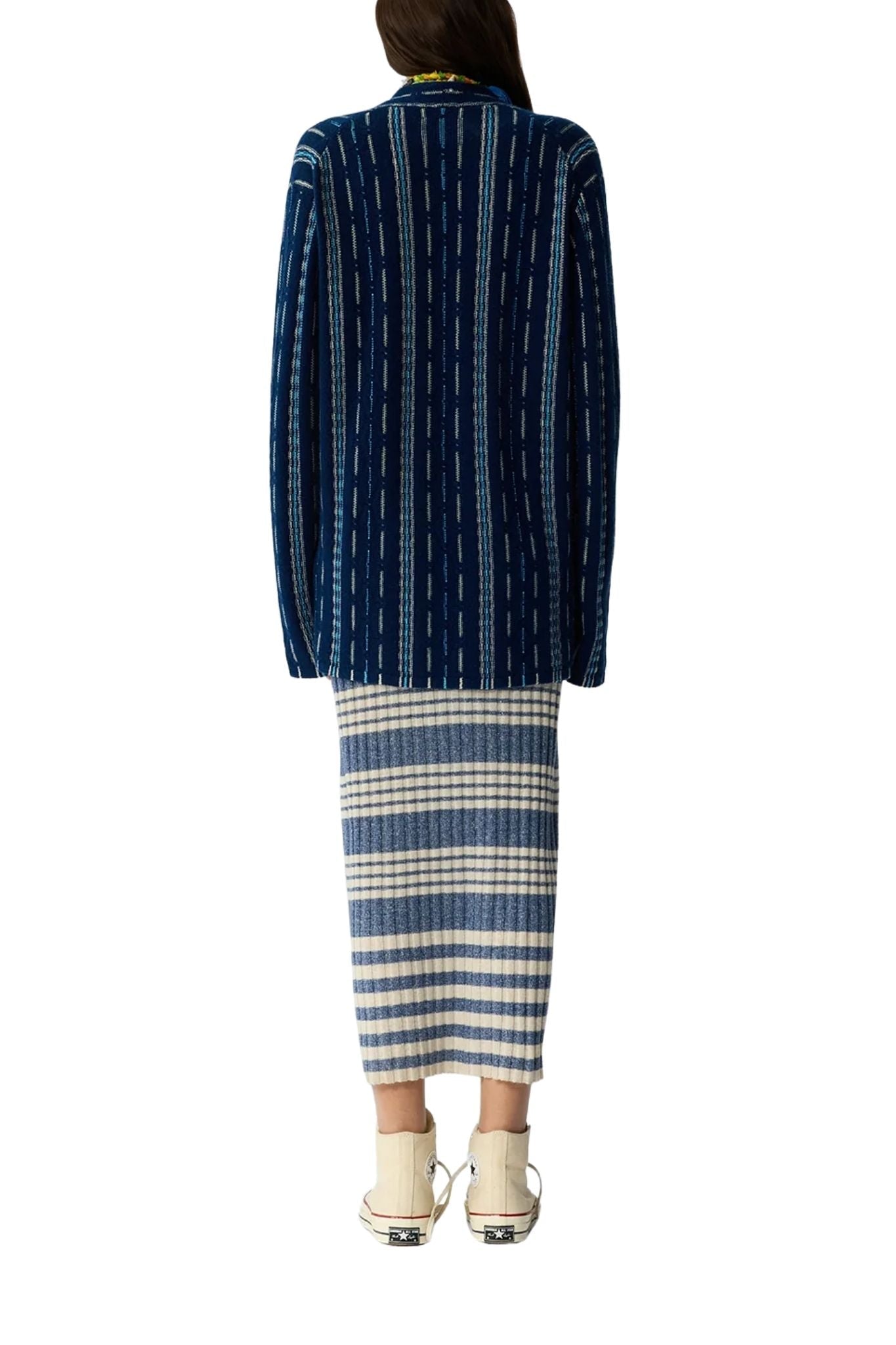 Guest in Residence Baja Everywear Cardigan - Vermillion