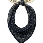 Guest in Residence Bandana Bowtie Scarf - Vermillion