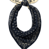 Guest in Residence Bandana Bowtie Scarf - Vermillion