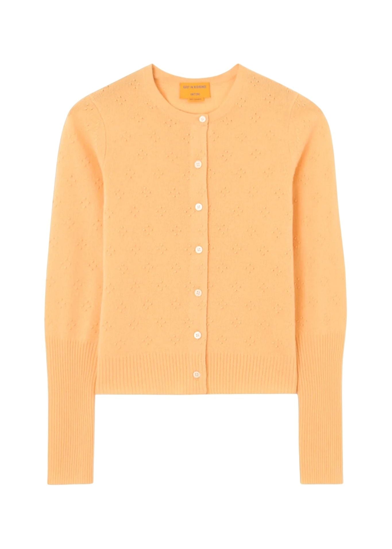 Guest in Residence Compass Jane Cardigan - Vermillion