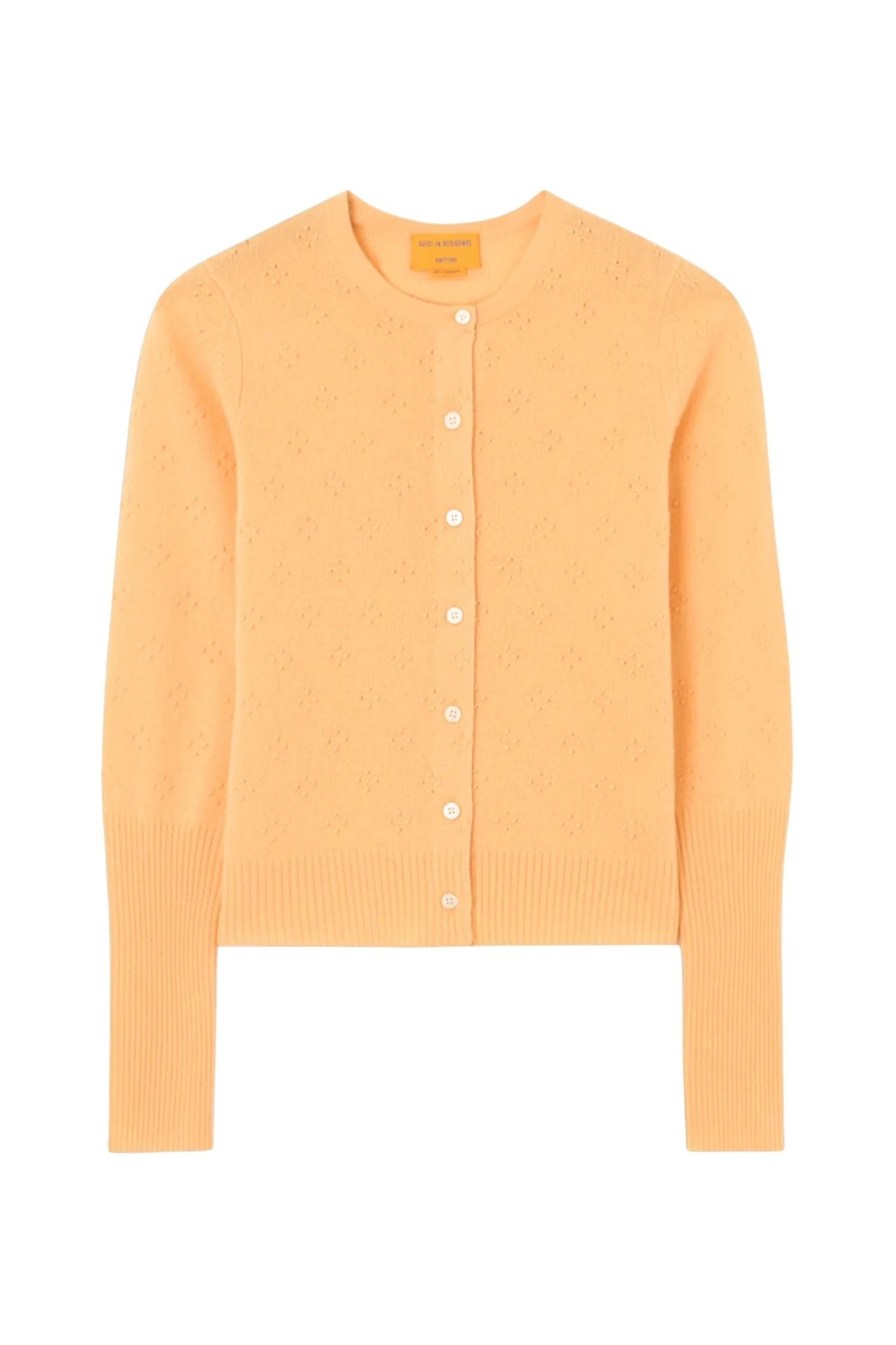 Guest in Residence Compass Jane Cardigan - Vermillion
