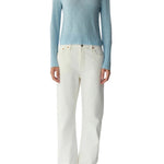 Guest in Residence Compass Shrunken Crew - Vermillion