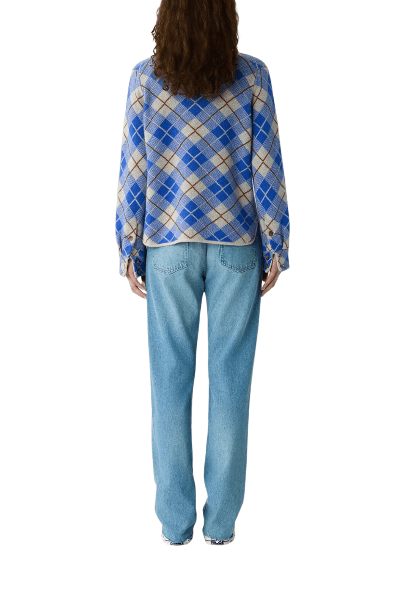 Guest in Residence Dylan Plaid Shirt - Vermillion