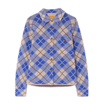 Guest in Residence Dylan Plaid Shirt - Vermillion