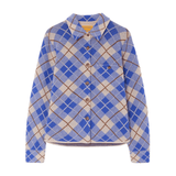 Guest in Residence Dylan Plaid Shirt - Vermillion