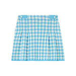 Guest in Residence Gingham Long Skirt - Vermillion