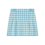 Guest in Residence Gingham Long Skirt - Vermillion