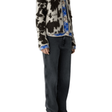 Guest in Residence Grizzly Cowhide Jacket - Vermillion