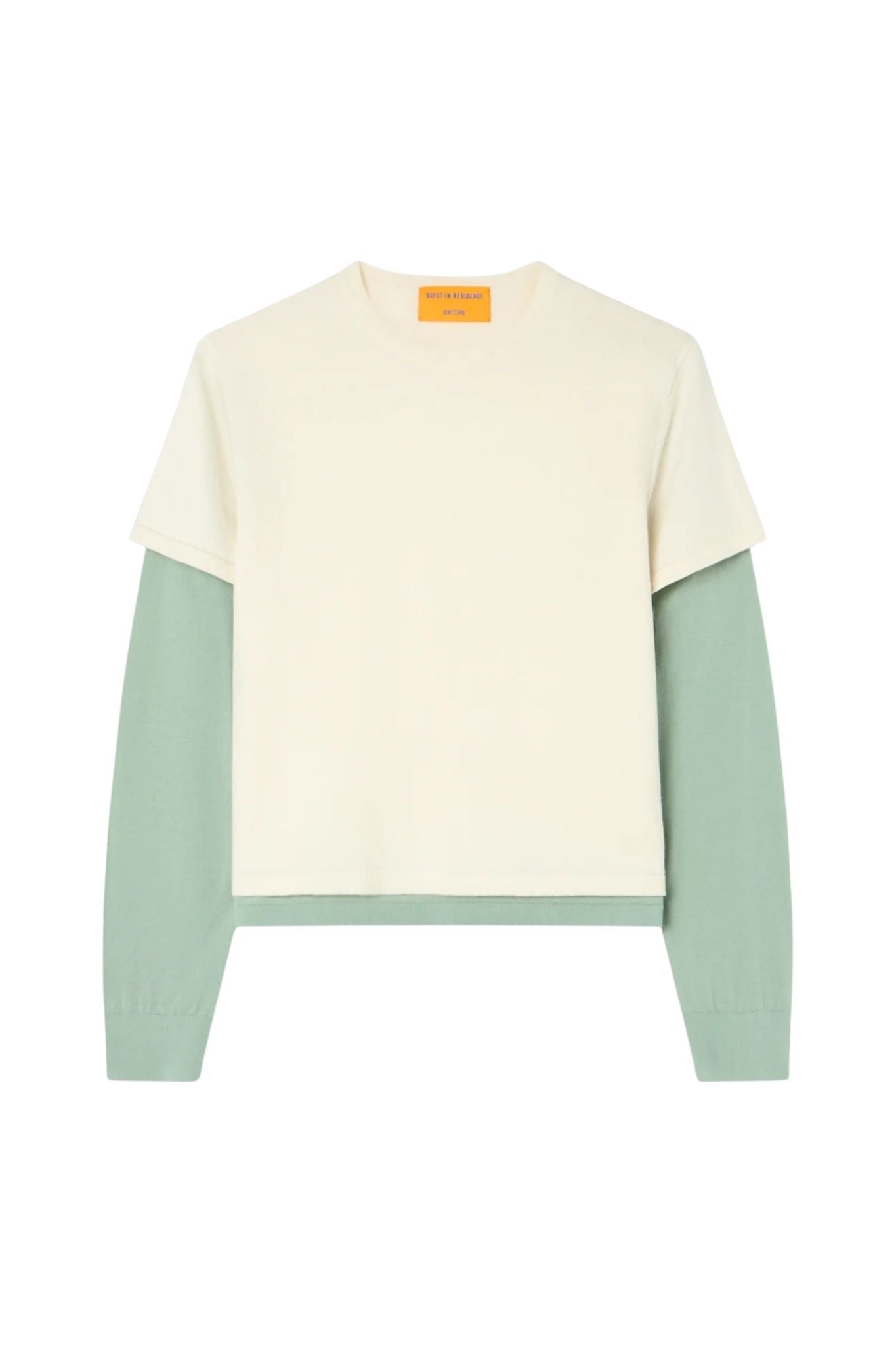 Guest in Residence Layer Tee - Vermillion