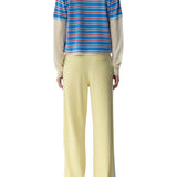 Guest in Residence Layered Stripe Rugby - Vermillion